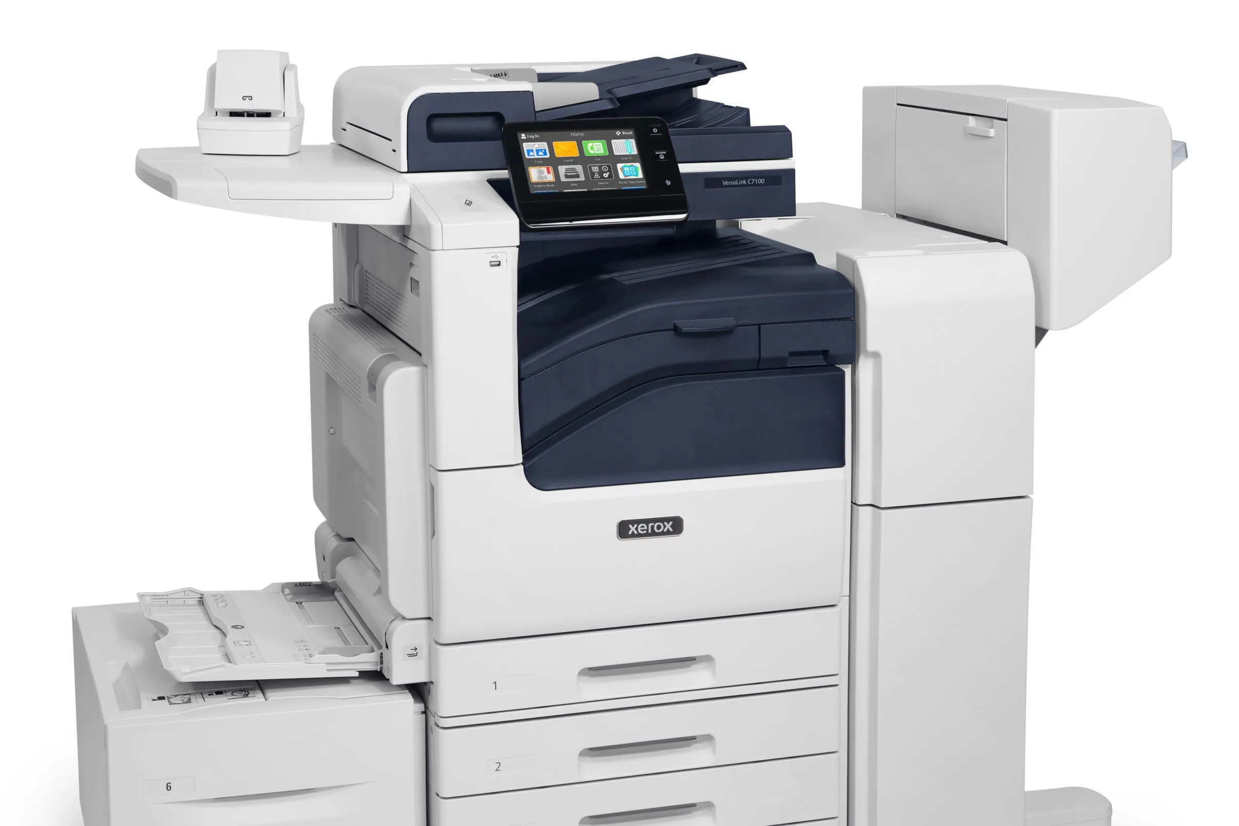 A Xerox C7120 printer.